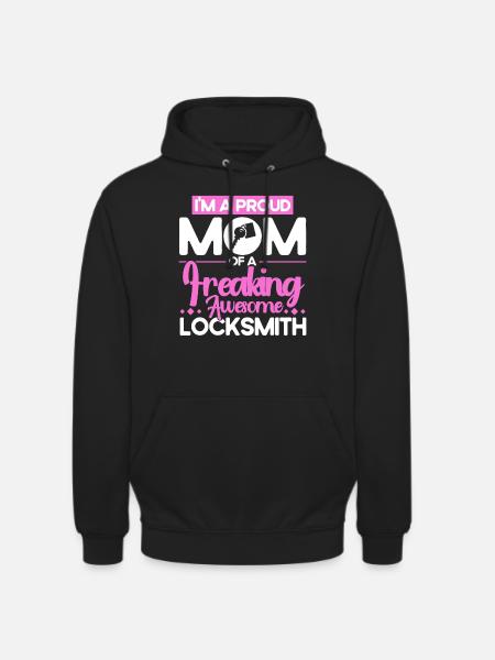 Locksmith Lock Picking Employee Locksmith - Unisex Hoodie - black