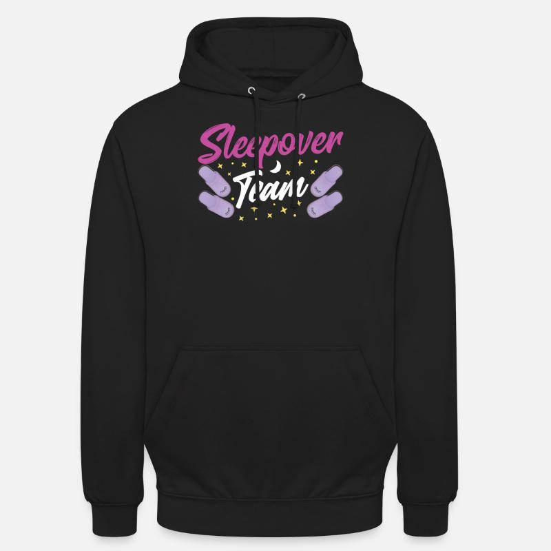 Nuit d’équipe douce - Sweat-shirt à capuche unisexe - noir