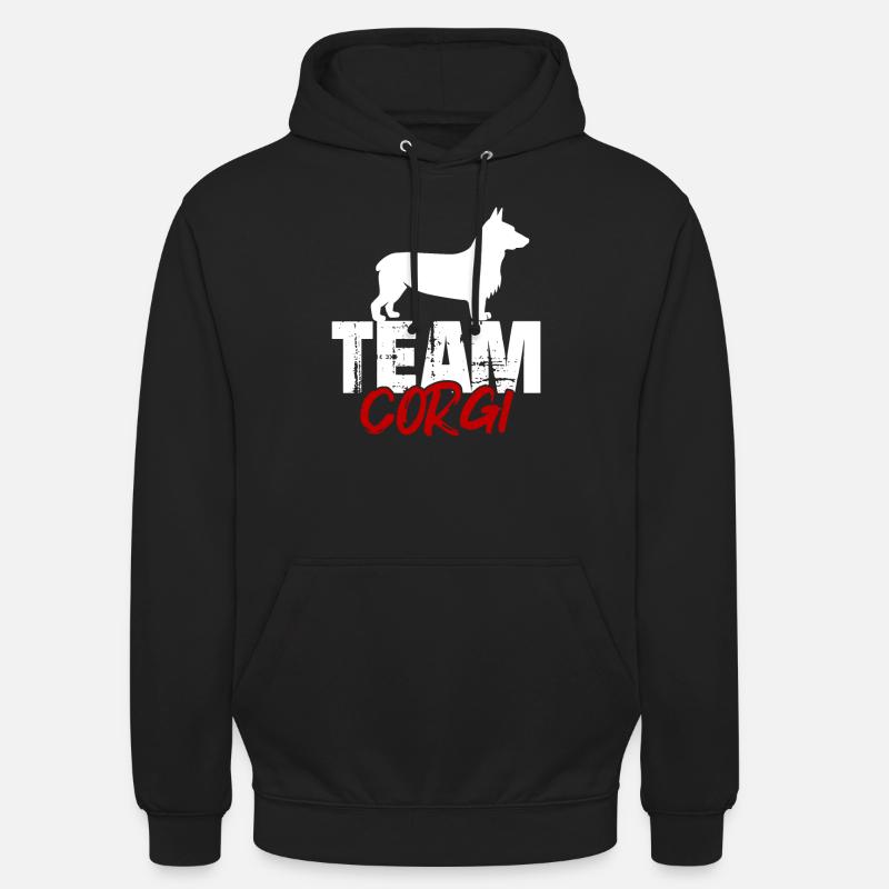 Team Corgi - Unisex Hoodie - Schwarz