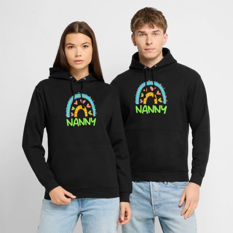Regenbogen Liebe ich bin eine Tagesmutter Unisex Hoodie