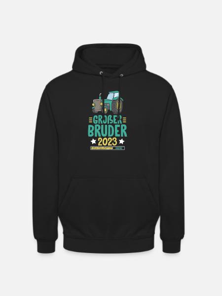 Großer Bruder 2023 Loading - Unisex Hoodie - Schwarz