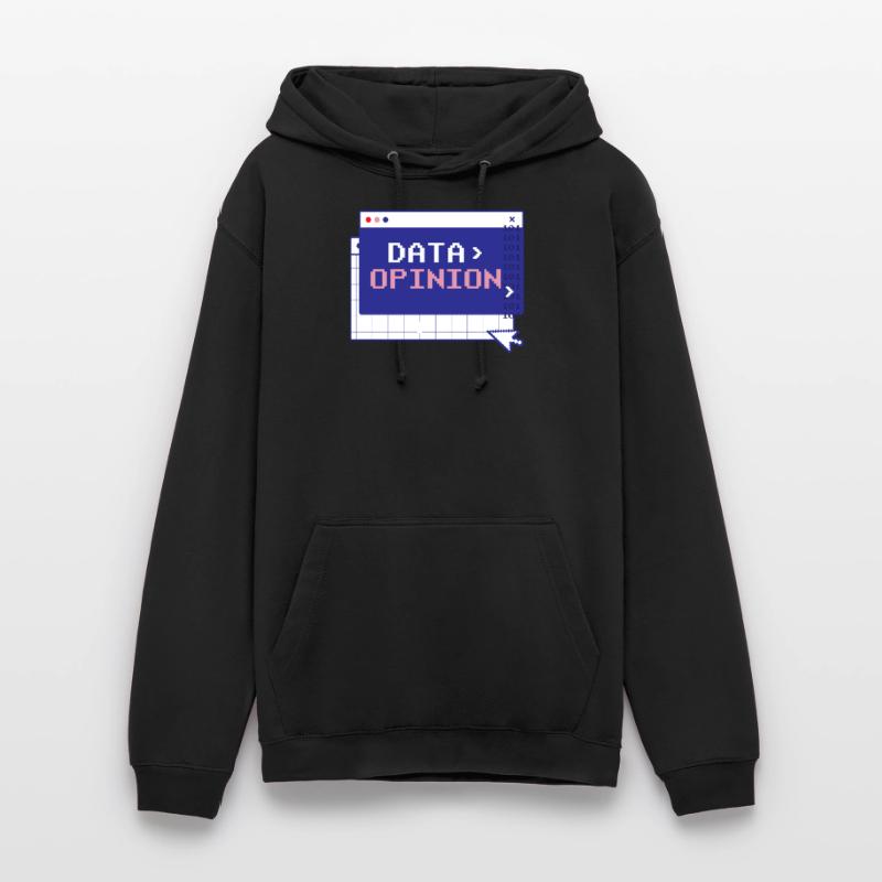 Code de > d’opinion de données Programmeur Programmeur Sweat-shirt à capuche unisexe