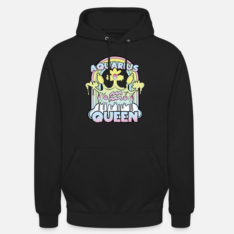 Wassermann Queen - Unisex Hoodie - Schwarz
