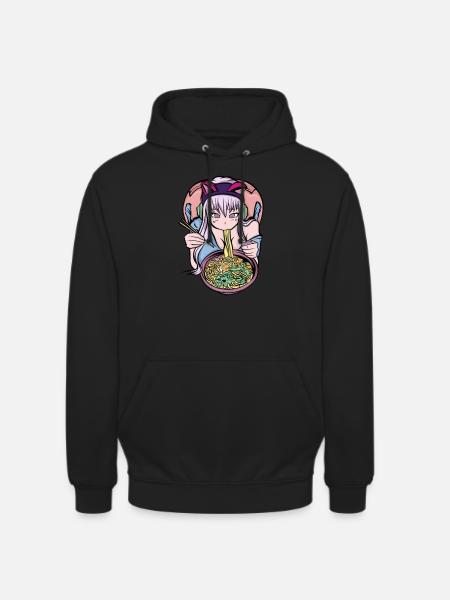 Anime Anime Manga Anime Girl - Unisex Hoodie - black