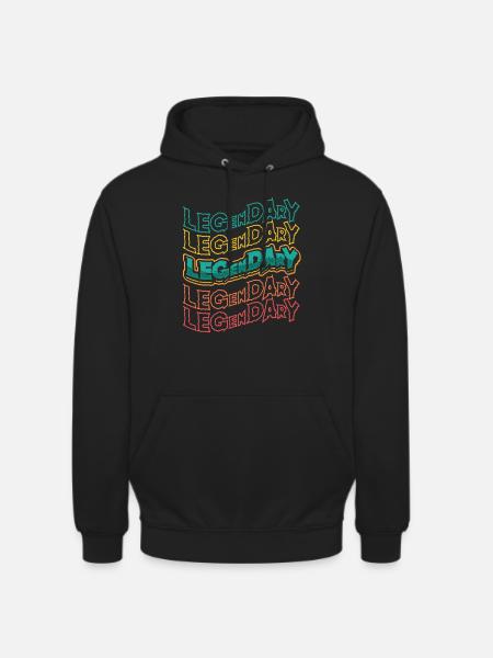 Gym Bodybuilding Leg Day - Unisex Hoodie - black