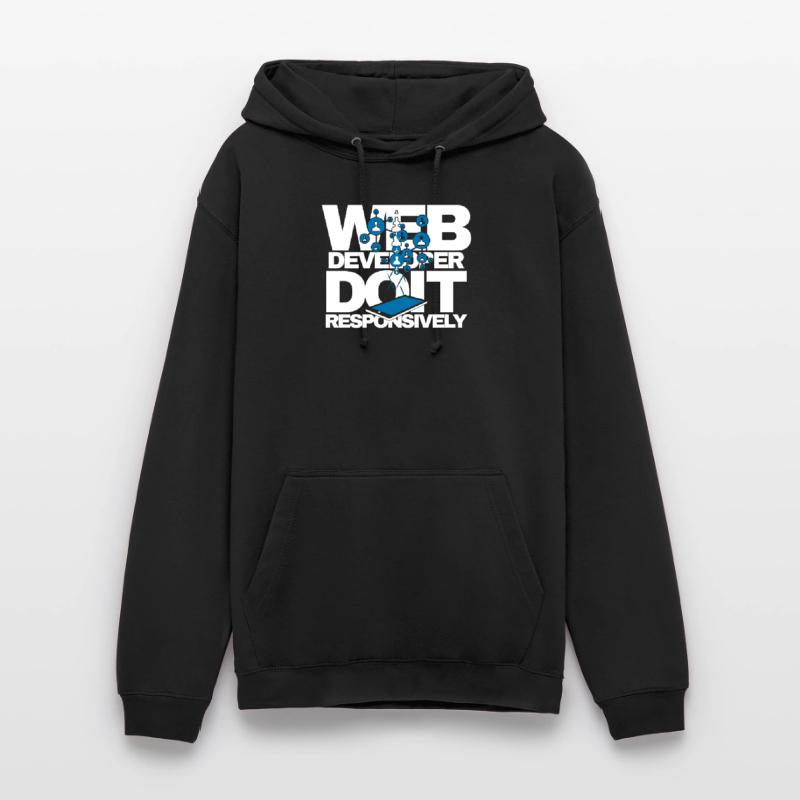 Programme de site Web Développeur Web réactif Sweat-shirt à capuche unisexe