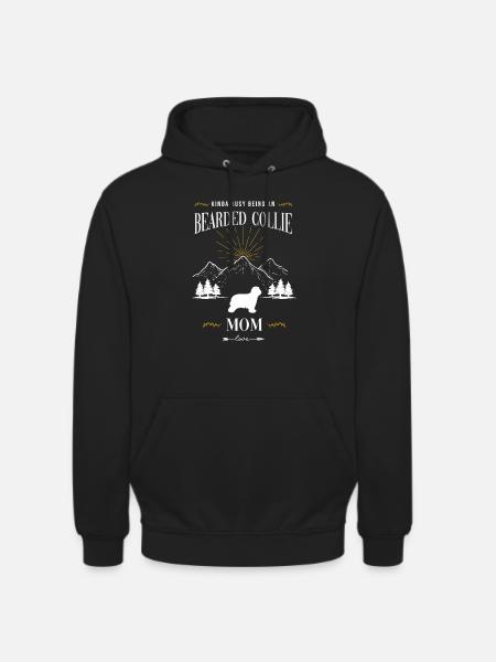 Bearded Collie - Unisex Hoodie - black