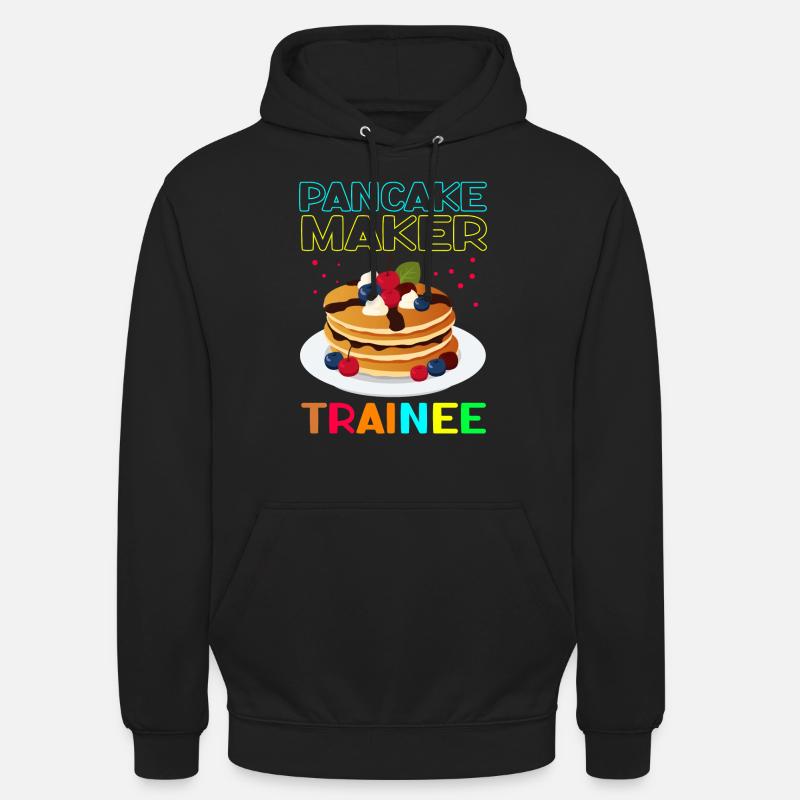 Pancakes Pancake Pancake Cadeau - Sweat-shirt à capuche unisexe - noir