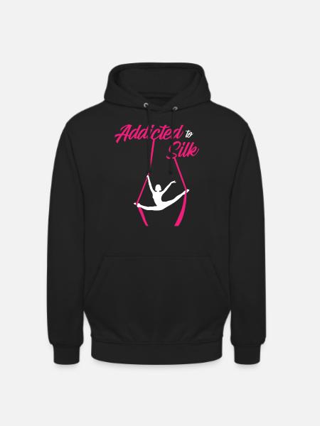 Air winner. Air silk - Unisex Hoodie - black