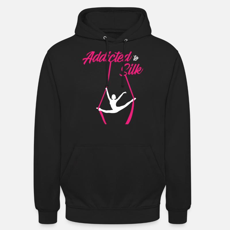Luftsieger. Luftseide - Unisex Hoodie - Schwarz