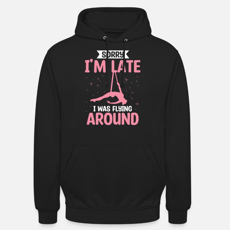 Luftsieger. Luftseide - Unisex Hoodie - Schwarz