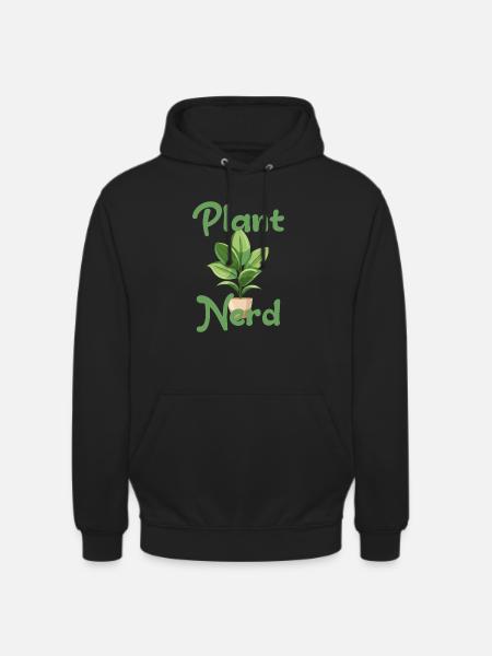 Plant Nerd - Unisex Hoodie - black