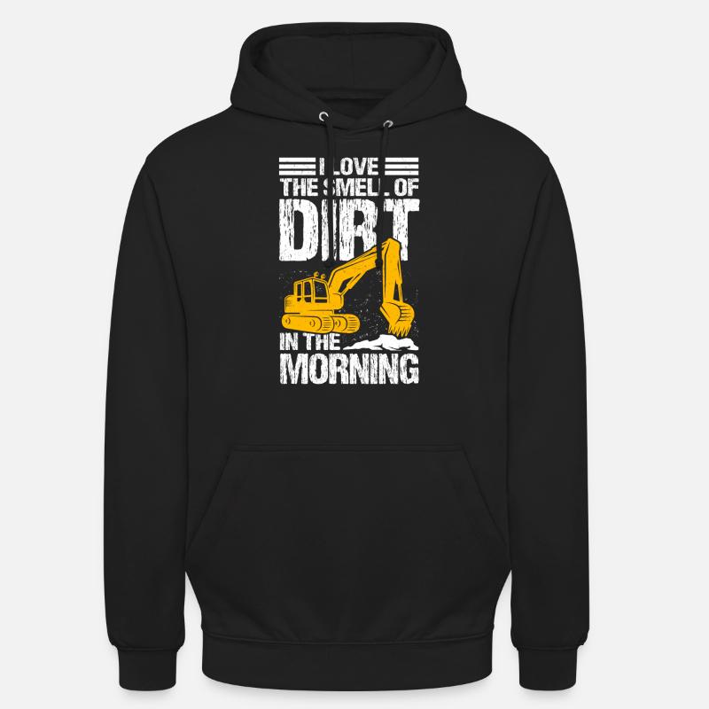 Baggerführer Baggerfahrer Dreck baggern Unisex Hoodie