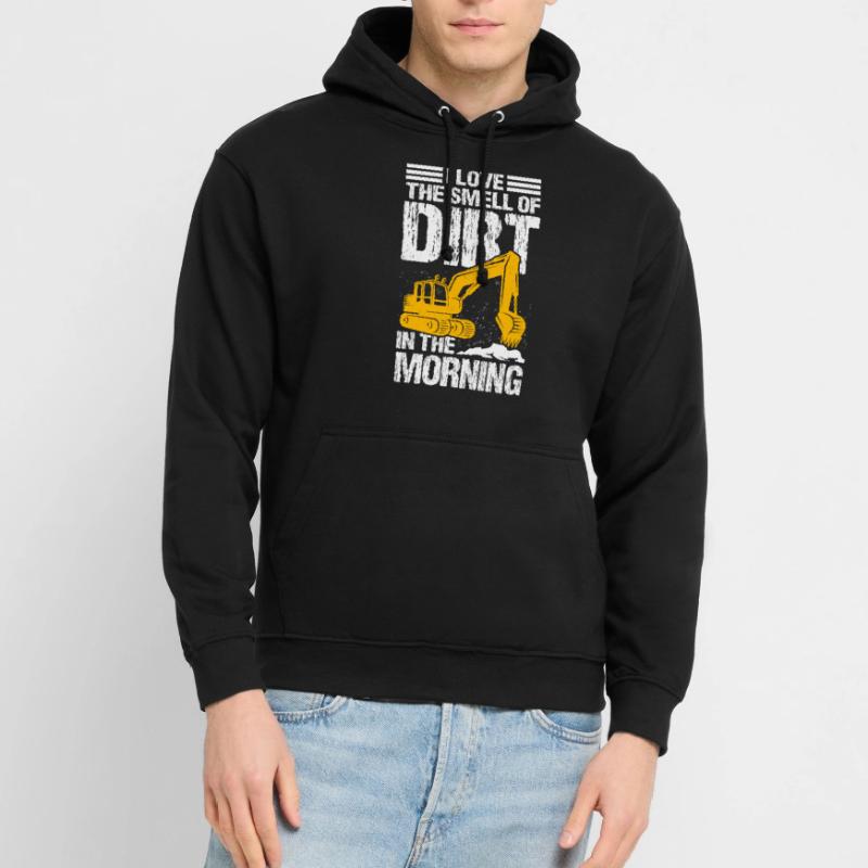 Baggerführer Baggerfahrer Dreck baggern Unisex Hoodie
