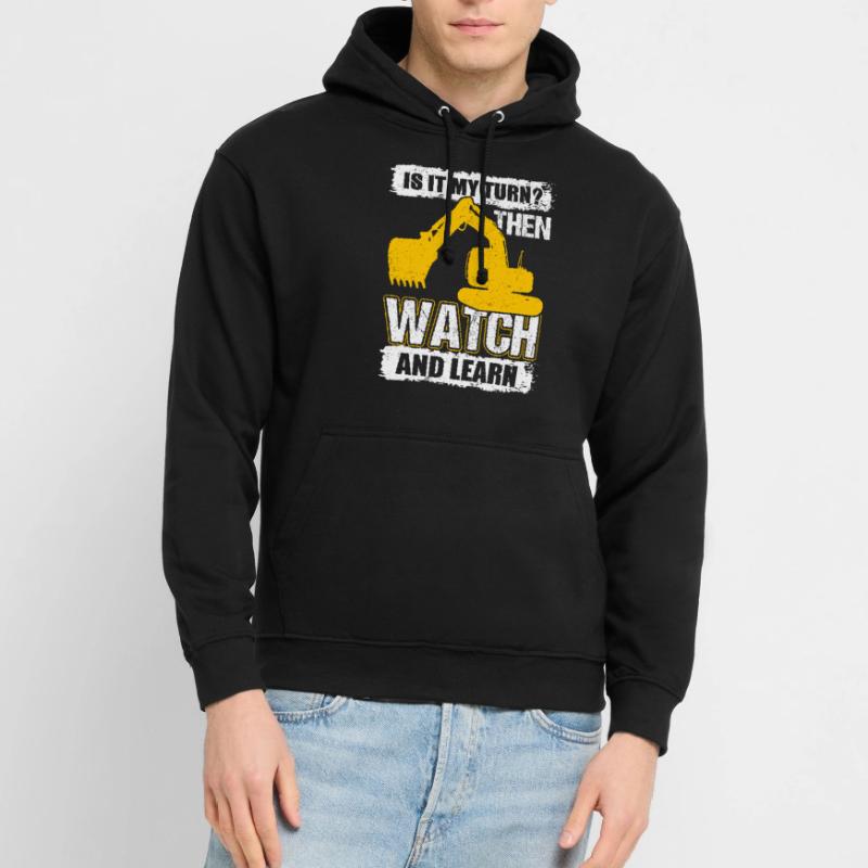 Baggerfahrer Bagger Stolzer Baggerführer Unisex Hoodie