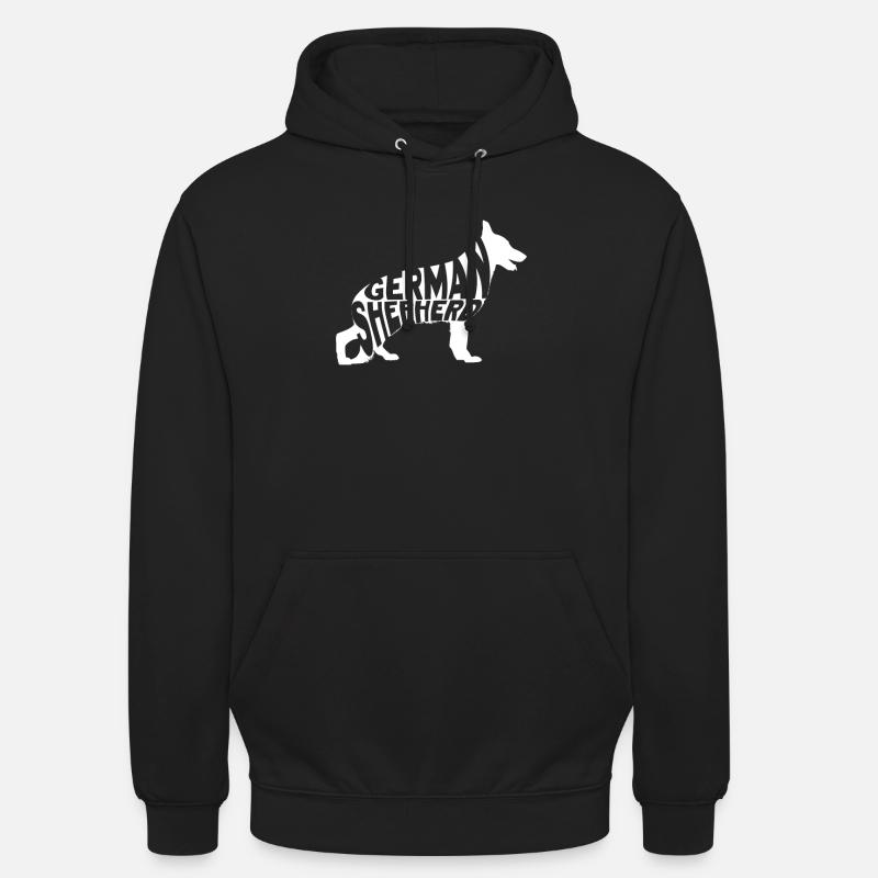 Deutscher Schäferhund - Unisex Hoodie - Schwarz