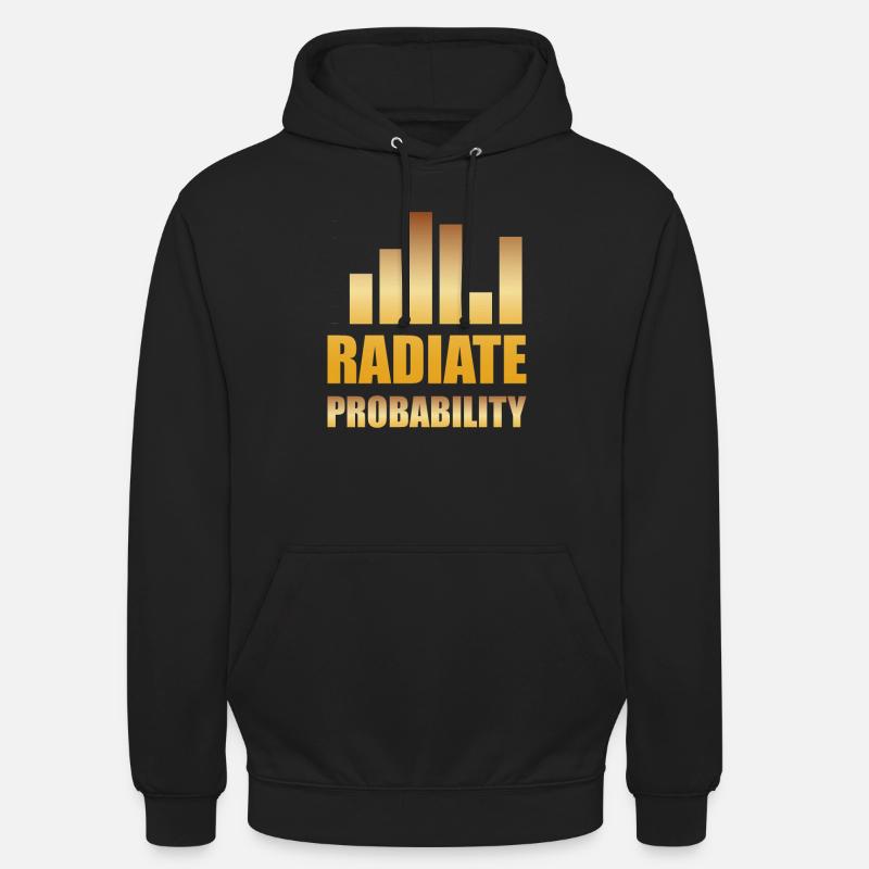 Radiate Probability Data Analysis - Unisex Hoodie - black
