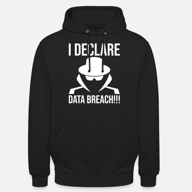 Cybersécurité Sécurité informatique Cybersécurité - Sweat-shirt à capuche unisexe - noir