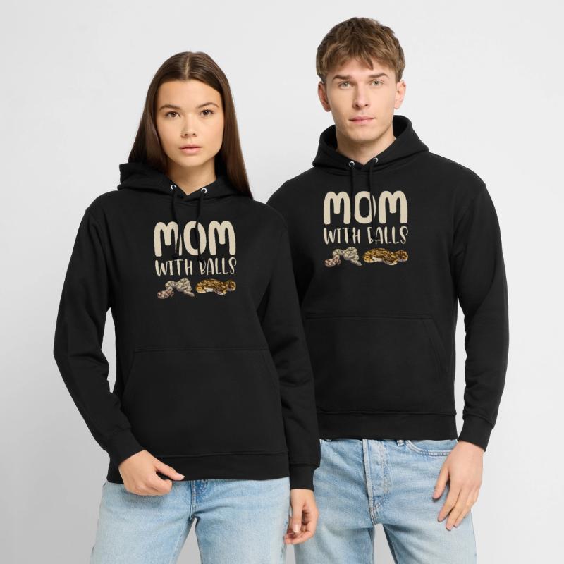 Funny Ball Python Snake Unisex Hoodie