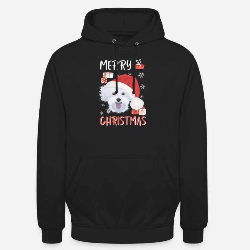 Malteser Joyeux Noël - Sweat-shirt à capuche unisexe - noir