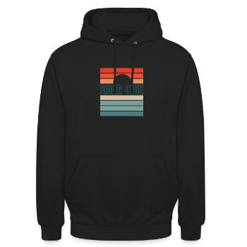 Santa Cruz - Unisex Hoodie - black - Front - Alina (178cm) & Michal (187cm)