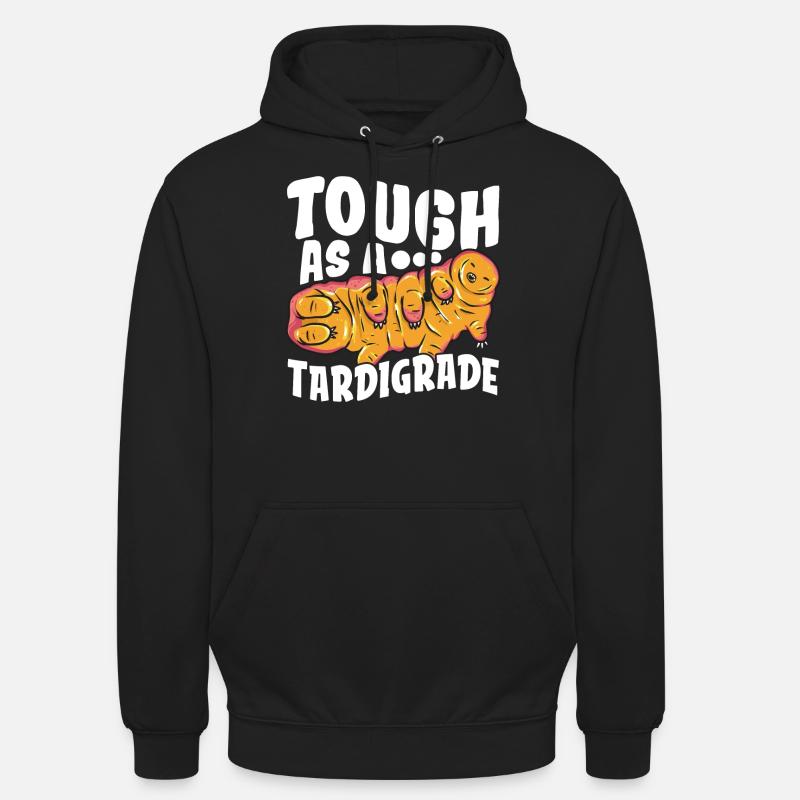 Dur comme... Tardigrades Tardigrades - Sweat-shirt à capuche unisexe - noir
