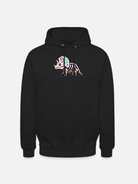 Triceratops - Unisex Hoodie - Schwarz