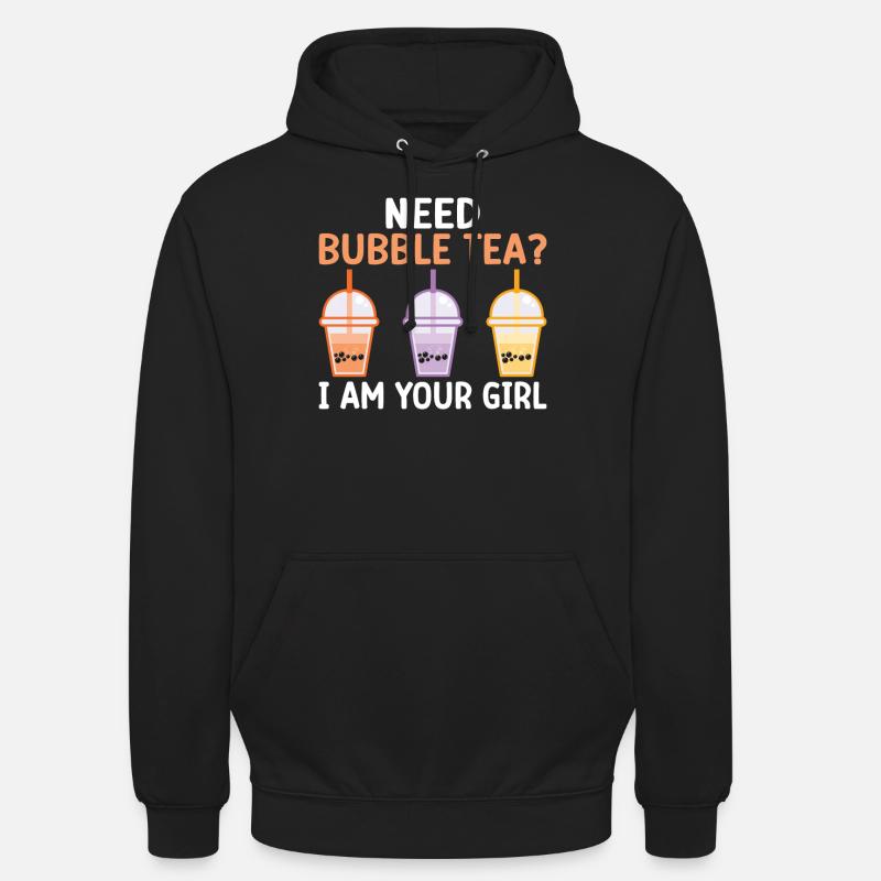 Bubble Tea Lover Cadeau - Sweat-shirt à capuche unisexe - noir