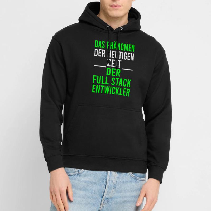 Informatik Programmierer Full Stack Entwickler Unisex Hoodie