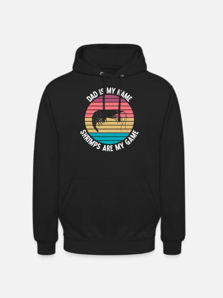 Shrimp Lover Gift - Unisex Hoodie - black