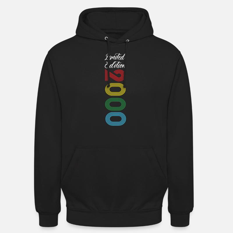 Limited Edition 2000 - Unisex Hoodie - Schwarz