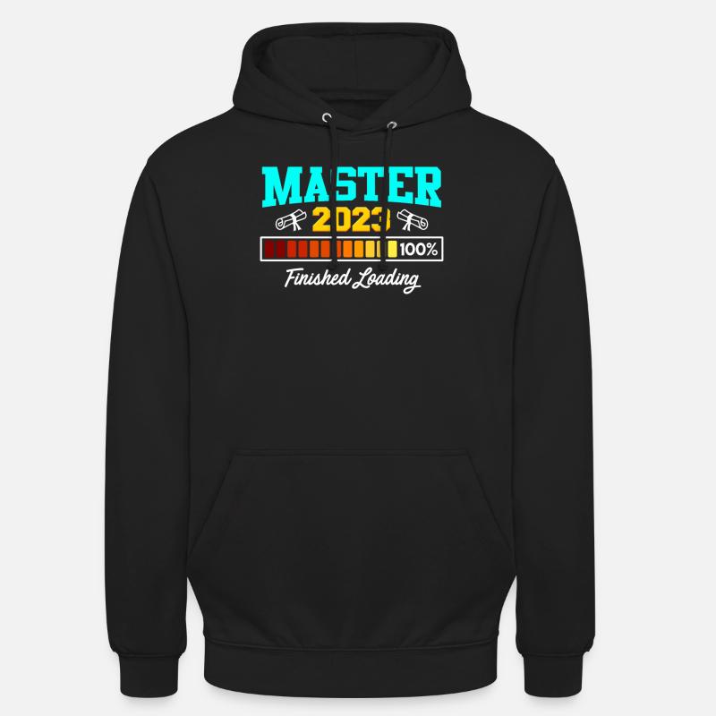 Master 2023 Master - Sweat-shirt à capuche unisexe - noir