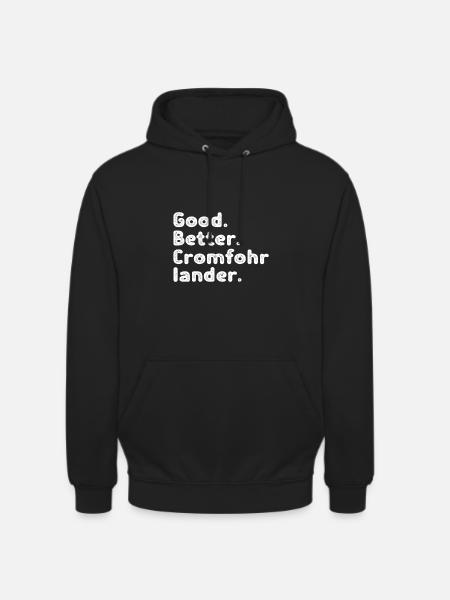 Kromfohrländer - Unisex Hoodie - Schwarz