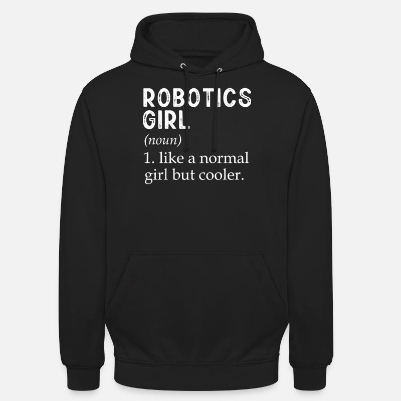 Robotics, Robotics Engineer - Unisex Hoodie - black