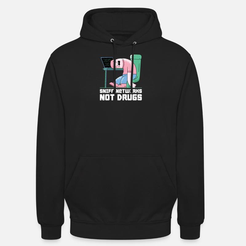 Hacker Programmeur Développeur Informatique - Sweat-shirt à capuche unisexe - noir