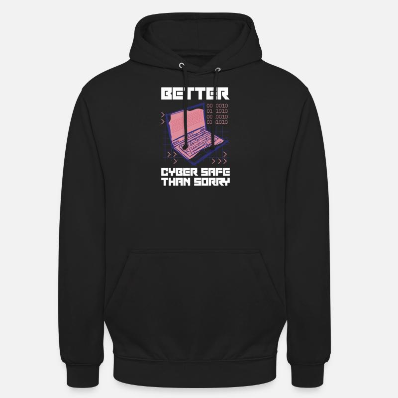 Hacker Programmer Developer Computer Science - Unisex Hoodie - black