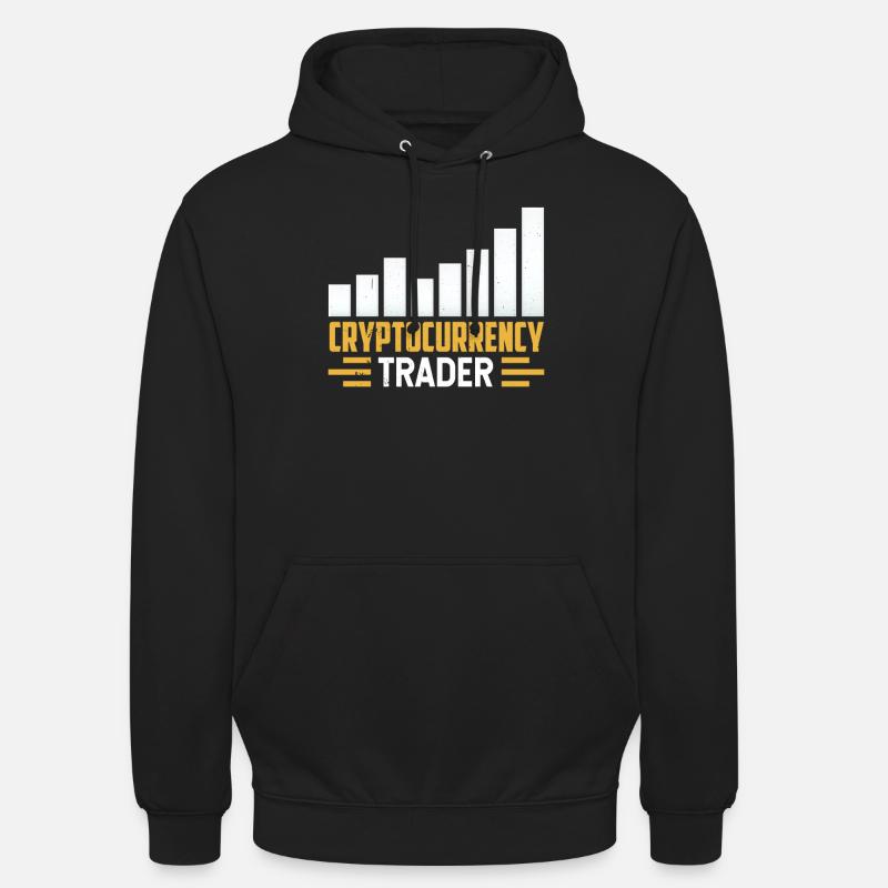 Cryptocurrency Trader Crypto Trader Crypto - Unisex Hoodie - black