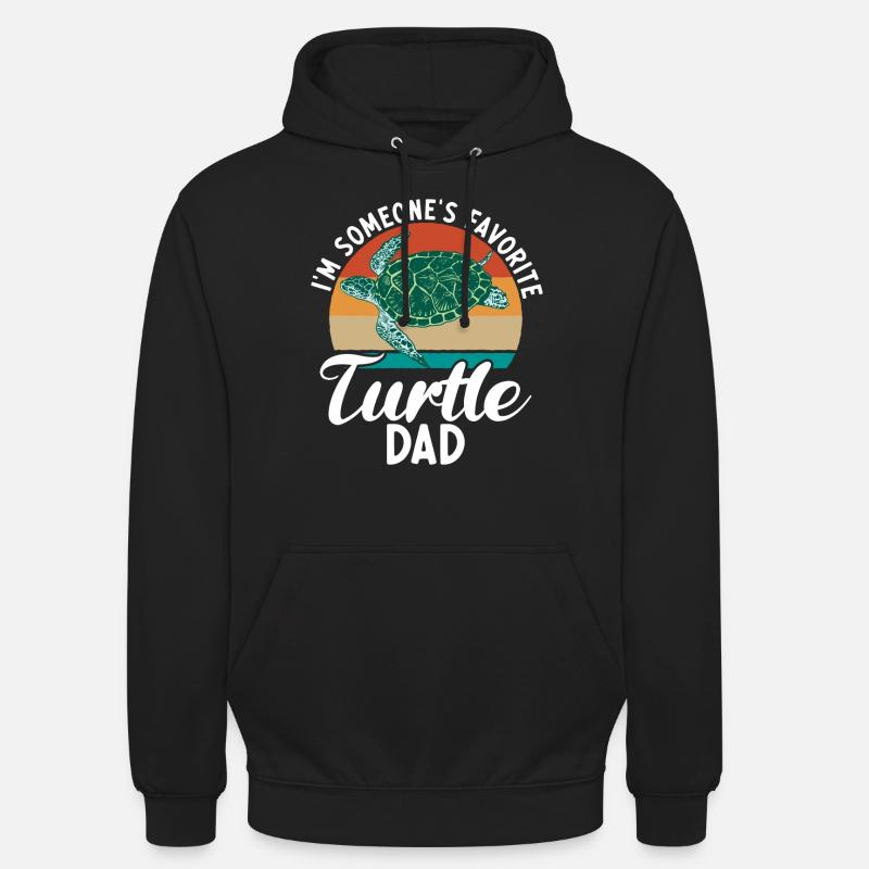 Turtle Owner Gift Turtle Lover - Sweat-shirt à capuche unisexe - noir