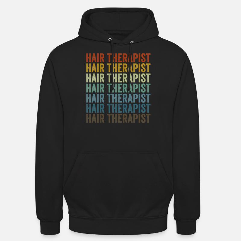 Coiffeur Coiffeur Coiffeur Coiffeur - Sweat-shirt à capuche unisexe - noir