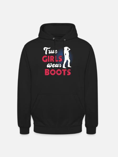 Line Dance Women Line Dancing - Unisex Hoodie - black