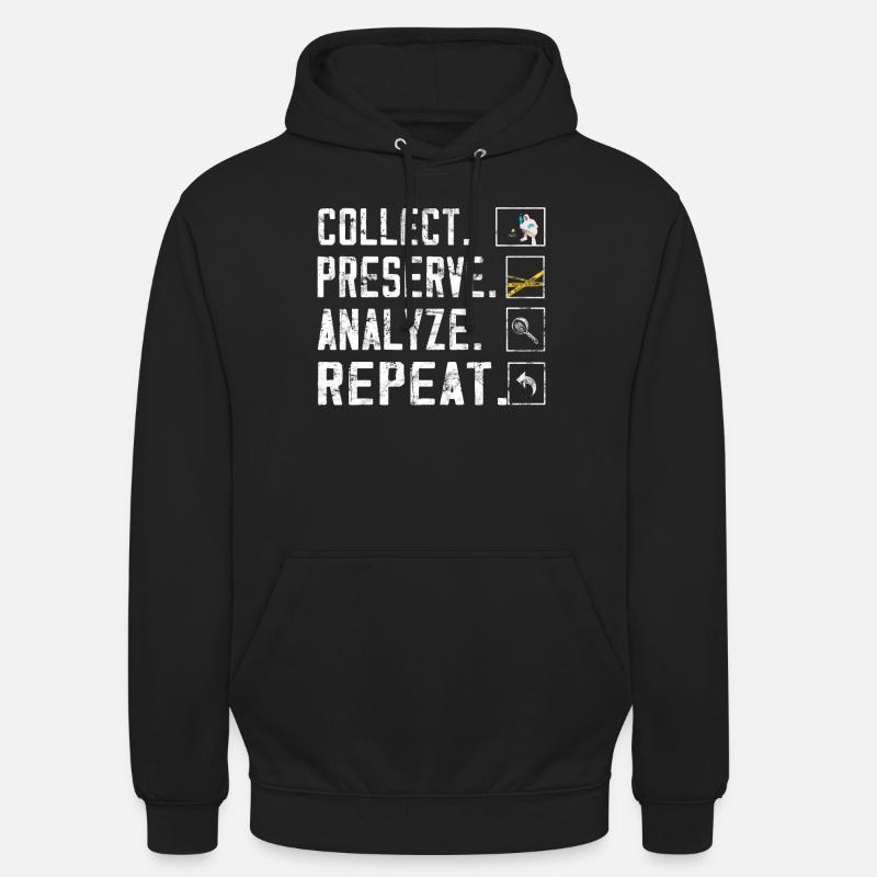 Criminologist - Forensic Science - Unisex Hoodie - black