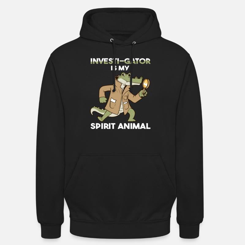 Forensiker Kriminaltechnik Ermittler - Unisex Hoodie - Schwarz
