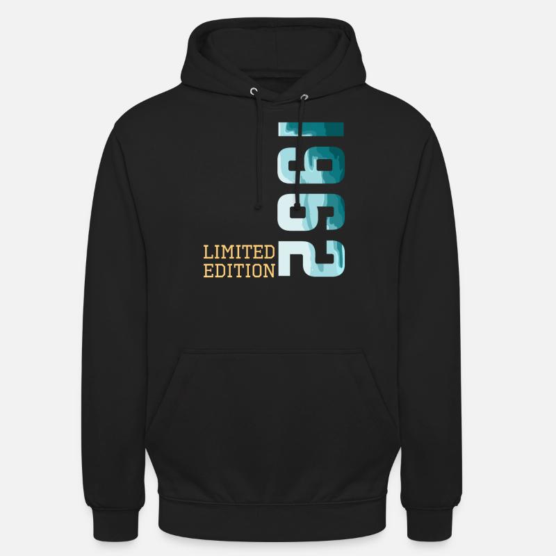 Édition limitée de 1962 - Sweat-shirt à capuche unisexe - noir