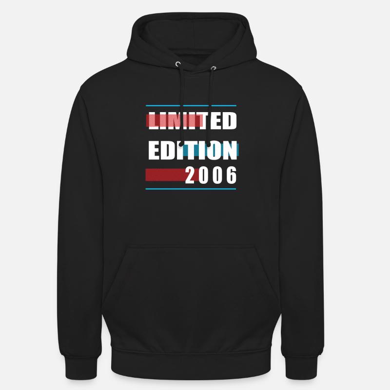 Édition limitée 2006 - Sweat-shirt à capuche unisexe - noir