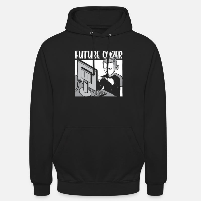 Futur Codeur Étudiant en informatique Programmeur Codage Sweat-shirt à capuche unisexe