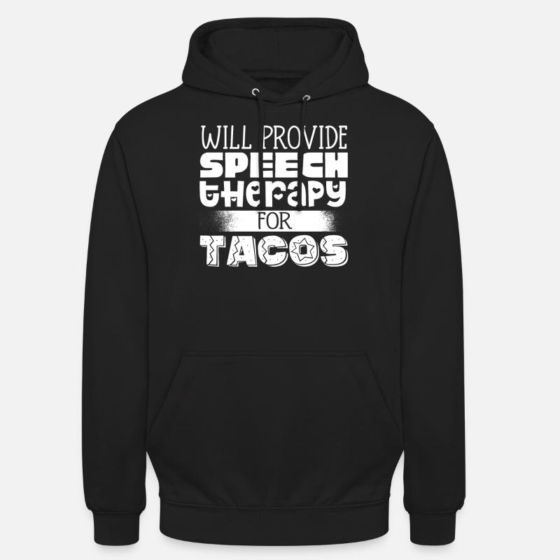 Speech-language pathology, speech-language pathologist - Unisex Hoodie - black