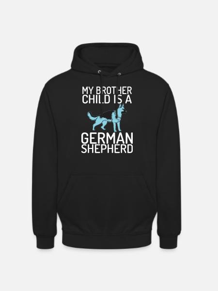 German Shepherd Gifts - Unisex Hoodie - black