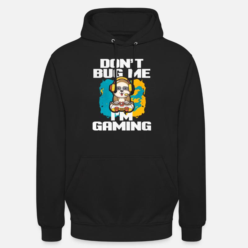 Gaming Gaming Computer Games Cadeau - Sweat-shirt à capuche unisexe - noir