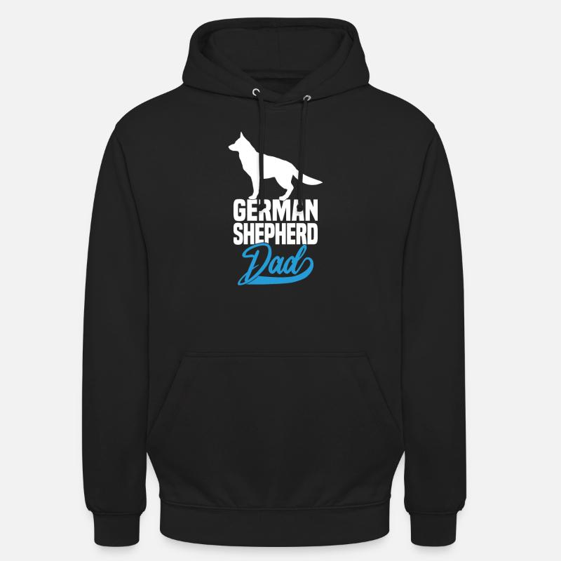Papa berger anglais - Sweat-shirt à capuche unisexe - noir