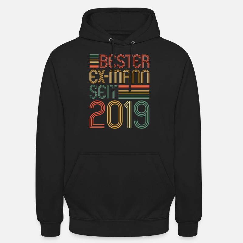Weltbester Ex-Mann seit 2019 Scheidungs - Unisex Hoodie - Schwarz